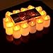 Litake LED Fake Candles 24 Pack, Battery Operated LED Votive Candles Flameless Tea Lights, Romantic Candles Lights for Valentine's Day Home Party Wedding Pool Decor