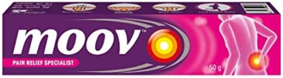 London Grocery Moov Balm 50gr - 5 Pack Muscle Relief Soothing Topical