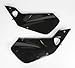 UFO HO03602001 Replacement Plastic (FOR HONDA SD CVR CR250 97-99 BLACK)