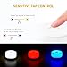 CHOETECH Wireless Charging Night Light Kit, Includes Wireless Charger and Dimmable Tap Control Multicolor LED Atmosphere Lamp (Adapter Not Included)
