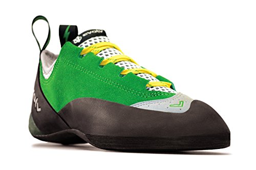 Evolv Spark Climbing Shoe - Men's Green/Gray 12.5