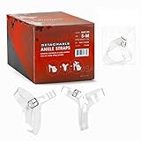 Pleaser Detachable/Reusable Clear Ankle Straps Converts Any Stiletto Heels (DASC)