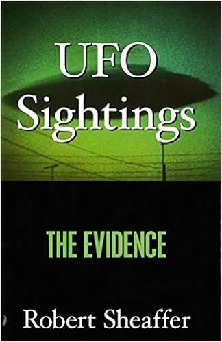 Amazon Com Ufo Sightings The Evidence 9781573922135 Sheaffer Robert Books