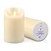 Luminara LED Flameless Candle, Flameless Real Wax Moving Wick LED Candle for Home/Party/Halloween/Christmas/Wedding Decor with Timer Control Vanilla Scent 3.5