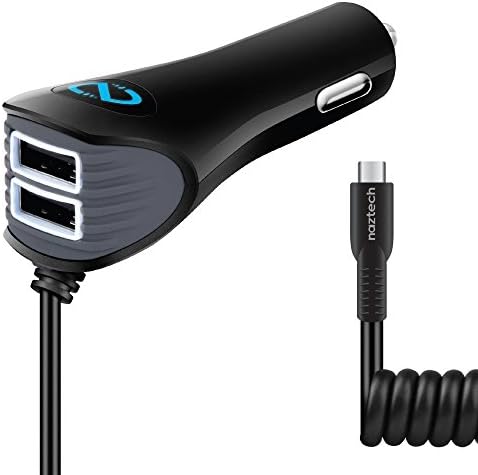 HyperGear Trio USB-C Car Charger With Power Delivery, 27 Watt, 5.4 Amp Car Charger with USB-C, Micro USB, and Lightning Device Compatible