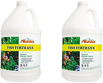 Alaska 100099249 1 Gallon Fish Fertilizer 5-1-1(2 Pack)