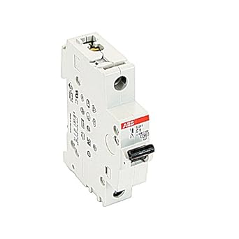 Abb S201 C6 Circuit Breaker Miniature Din Rail Mount 6a 1p 277vac Amazon Com Industrial Scientific
