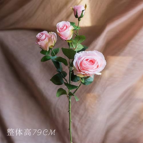 yueyue947 Rose Artificial Flower/Floral Decorative Ornaments/Fine Powder (1)