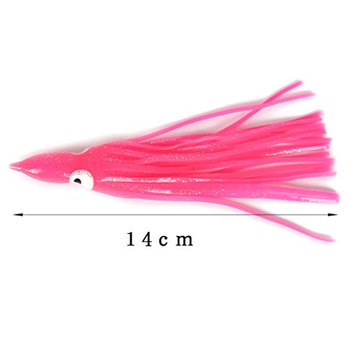 SM SunniMix 10 Silikagel Röcke Köder Weiche Angelköder Octopus Köder – Bild 6