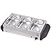 Giantex 3 Tray Buffet Server Stainless Steel Hot Plate Food Warmer Chafing Dish Tabletop (1.5 Quart)
