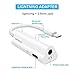 Deegotech Compatible Headphone Adapter Replacement for IP X / 8/8 Plus / 7/7 Plus, 3.5 mm Headphone Jack Splitter, 2 in 1 Audio AUX Music Control Charge Connectorthumb 3