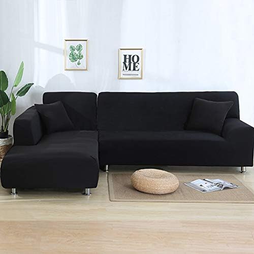 ANGELLOONG Upgraded Sectional Couch Covers for LShaped Sofa, Softness
