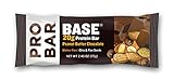 PROBAR BASE Protein Bar, Peanut Butter Chocolate, 2.46 Ounce (Pack of 12)
