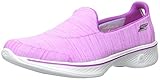 Skechers Performance Women's Go Walk 4 Satisfy Walking Shoe, Purple, 9 M US