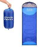 CampFENSE Sleeping Bag (Temperature Rating: 30℉-60℉) Lightweight + Portable Backpacking Outdoor Hiking Camping Tools Gear for Kids Youth Adult Men Women with Storage Bag