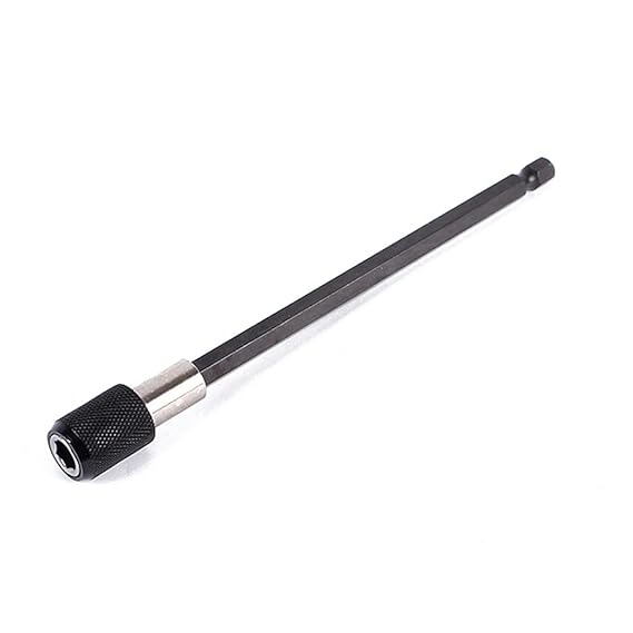 Quick Change Extension Bit 1/4in Hexagon Rod Shank Long Handle Screwdriver Bit Holder Hand Tools