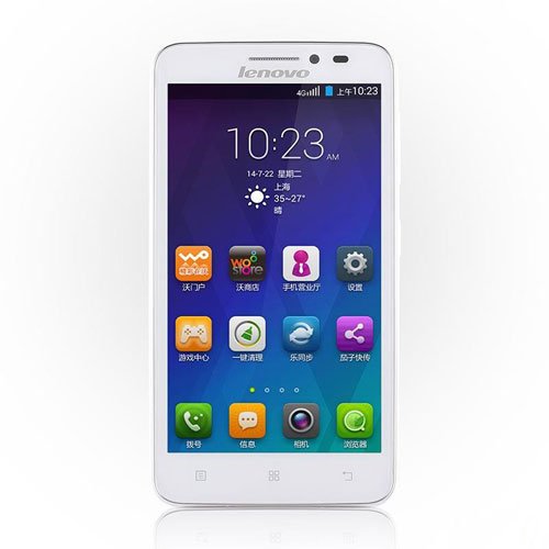 Lenovo A606 Smartphone 4G LTE Android 4.4 MTK6582 Quad Core 5.0 Inch (White)