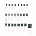 Hilitchi 700Pcs 24-Value Mylar Polyester Film Capacitor Assortment Kit - 0.22NF to 470NF / 100V