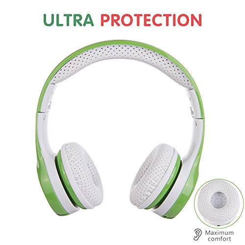 image for Yusonic Kids Bluetooth Headphones Wireless Over Ear Volume Limited Fol