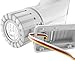 Epsilont 30 Watt Siren Dual Tone Indoor/Outdoor Siren SD-30W 6-12VDC 1.1Ah 120db 8 X 5.5 X 9 Inch (2 Pack, White)