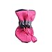 Royal wise Anti-Slip Dog Boots Pet Dog Cat Shoes Soft Stockings for Doggie 4PCS (S, SprRose)