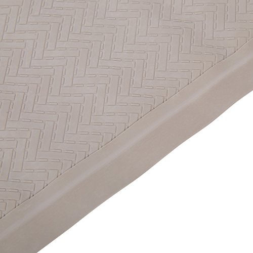 Rubbermaid Commercial SaftiGrip Bath Mat, Large, Brown Stone, 1982725