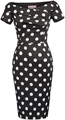 Belle Poque Women Vintage Retro Cocktail Party Dresses 1950's