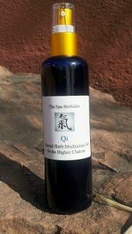Qi Sacred Herb Meditation, Scalp and Hair Oil 2oz