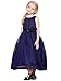 Bonny Billy Flower Girl Dress Glitter Wedding Maxi Gowns 7-8 Years Navy Blue