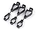 3pack Glove Grabber Clip Holder Guard Work Safety Clip Glove Keeper (Black)