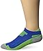 ASICS Nimbus Single Tab Running Socks, Air Force Blue/Safety Yellow, Large