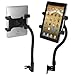 DigitlMobile Tablet Car Mount and Tablet Holder for Truck, iPad Holder for Car Seat Rail with Adjustable Gooseneck - Fits iPad Pro, iPad Mini and All 7-18” Tablets - Simple Bolt iPad Car Mount
