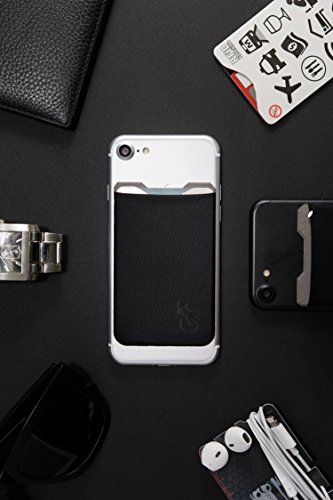 3 Phone+Wallet+Adhesive+Holder+BlackBlack