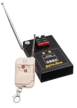 2-Kanal Zündanlage für elektrische Zünder / Brückenzünder / Pyro / Funkzündanlage