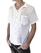 Men's White Shirt Light Weight 100% Cotton Button Shirt Hippie Beach Yoga Top