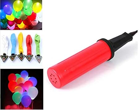 Amazon 空気入れ エアーポンプ 風船アクセサリー 誕生日 結婚式 飾り 装飾 キラキラ光沢 ハンドポンプ１個 風船10本 色はランダム 風船 バルーン おもちゃ