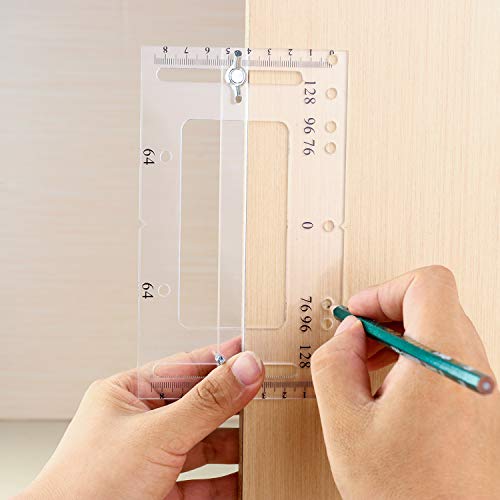 Voolan Hardware Template for Drawer Pull Template and