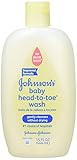 Johnson's Head-to-Toe Baby Wash, 15-Ounce Package (Pack of 6)