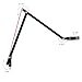 Aglaia Swing Arm Desk Lamp, 6.5W Architect Clamp On LED Lamp, Eye Protection for Home Office Studio (Black)