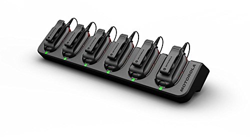 Motorola CLP1010 6 Pack Bundle with Multi Charger