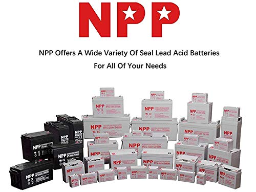 image for NPP 12V 18 Ah 12Volt 18 amp Rechargeable Sealed Lead Acid Battery for 
