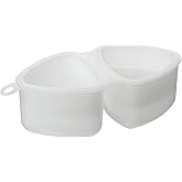 JapanBargain 1761, Japanese Sushi Mold Rice Ball Maker, Triangle Shape, Non Stick, White Color, Made in Japan