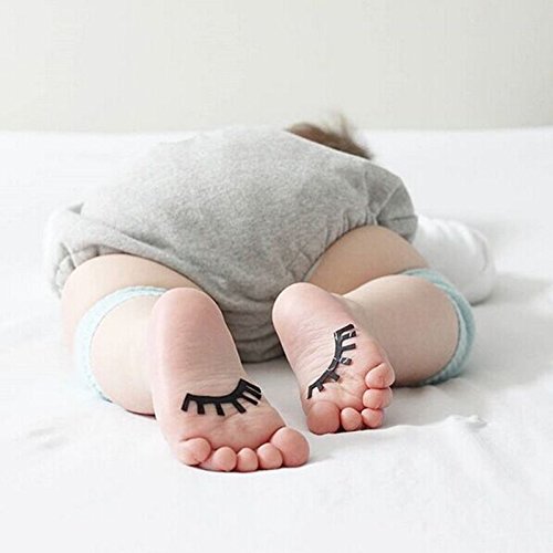 5 Pairs Nextnol Baby Crawling Anti-Slip Knee, Unisex Baby Toddlers Kneepads,Adjustable Knee Elbow Pads Crawling,Safety Protector for 9 months - 2 years