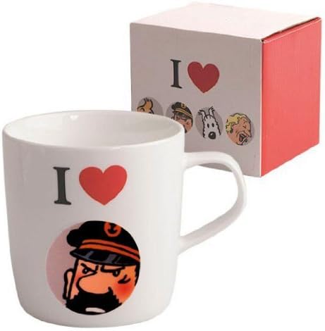 I LOVE HADDOCK TAZA CERAMICA TINTIN: Amazon.es: Juguetes y juegos