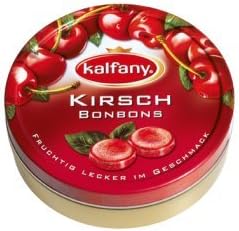 Kalfany German Tradition Candy : Cherry -PACK OF 2 -
