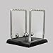 Carejoy Newton's Cradle Art in Motion, 7 1/4-Inch Balance Balls Desk Decoration for Living Room Drawing Room and Office