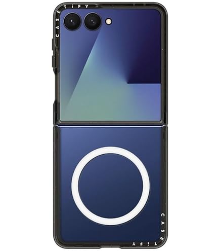 Amazon.com: CASETiFY Impact Case for Galaxy Z Flip 4 - Clear Black