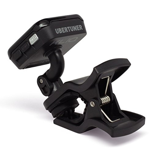 KLIQ UberTuner - Clip-On Tuner for All Instruments - with Guitar, Bass, Violin, Ukulele & Chromatic Tuning Modes