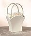 Plain Pearl Handle Ivory Flower Basket