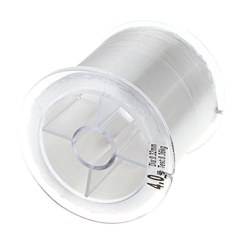 Kuinayouyi 500m 0.32mm Starke Monofilament Nylon Angelschnur Transparent – Bild 5